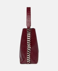 Frayme Croc-Effect Embossed Tote Bag