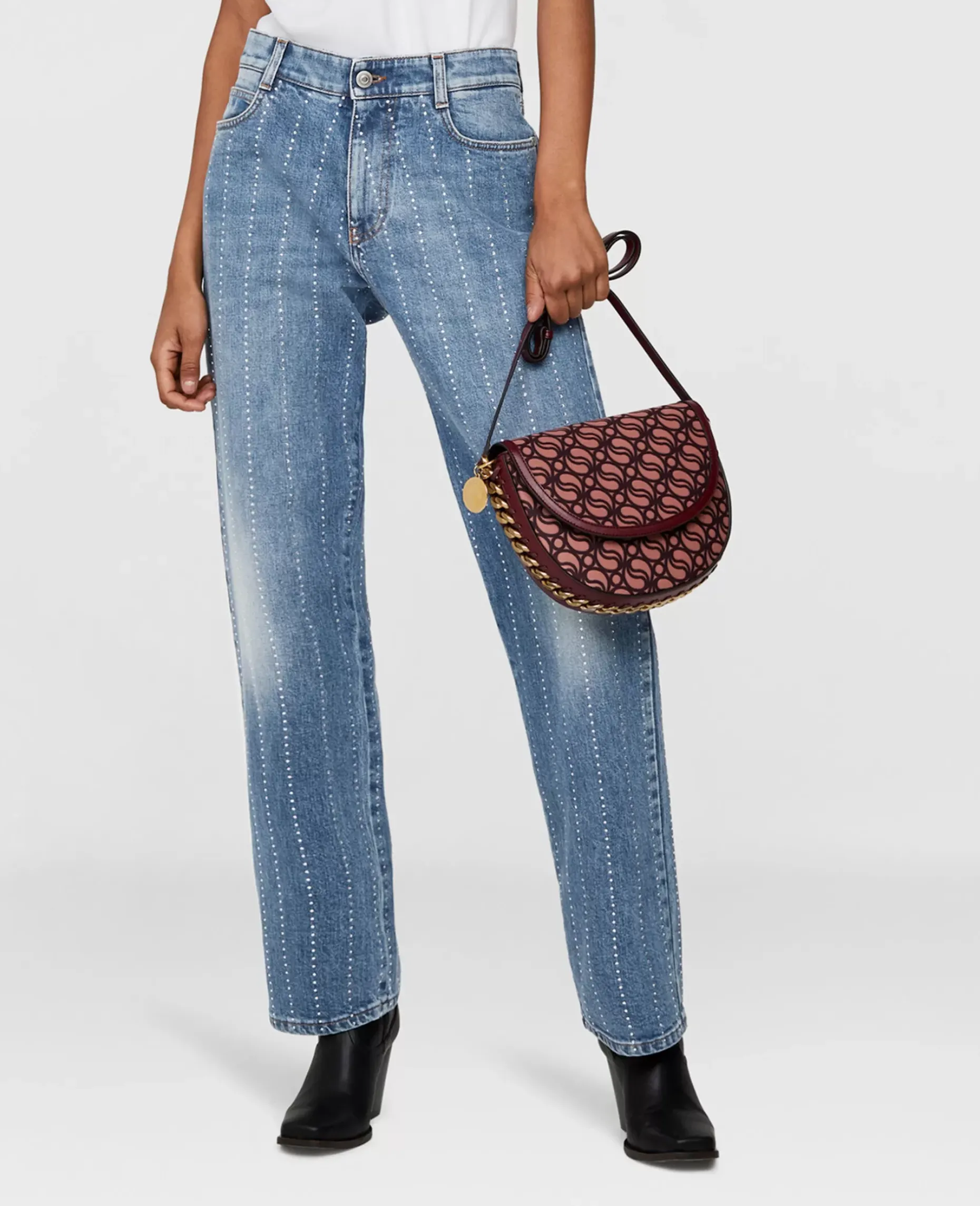 Frayme Medium S-Wave Flap Shoulder Bag