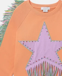 Fringed Star Sweatshirt