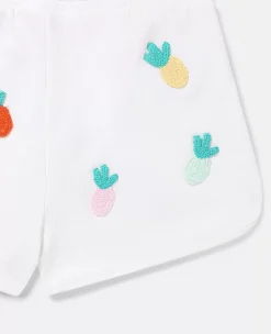 Fruit Crochet Jersey Shorts
