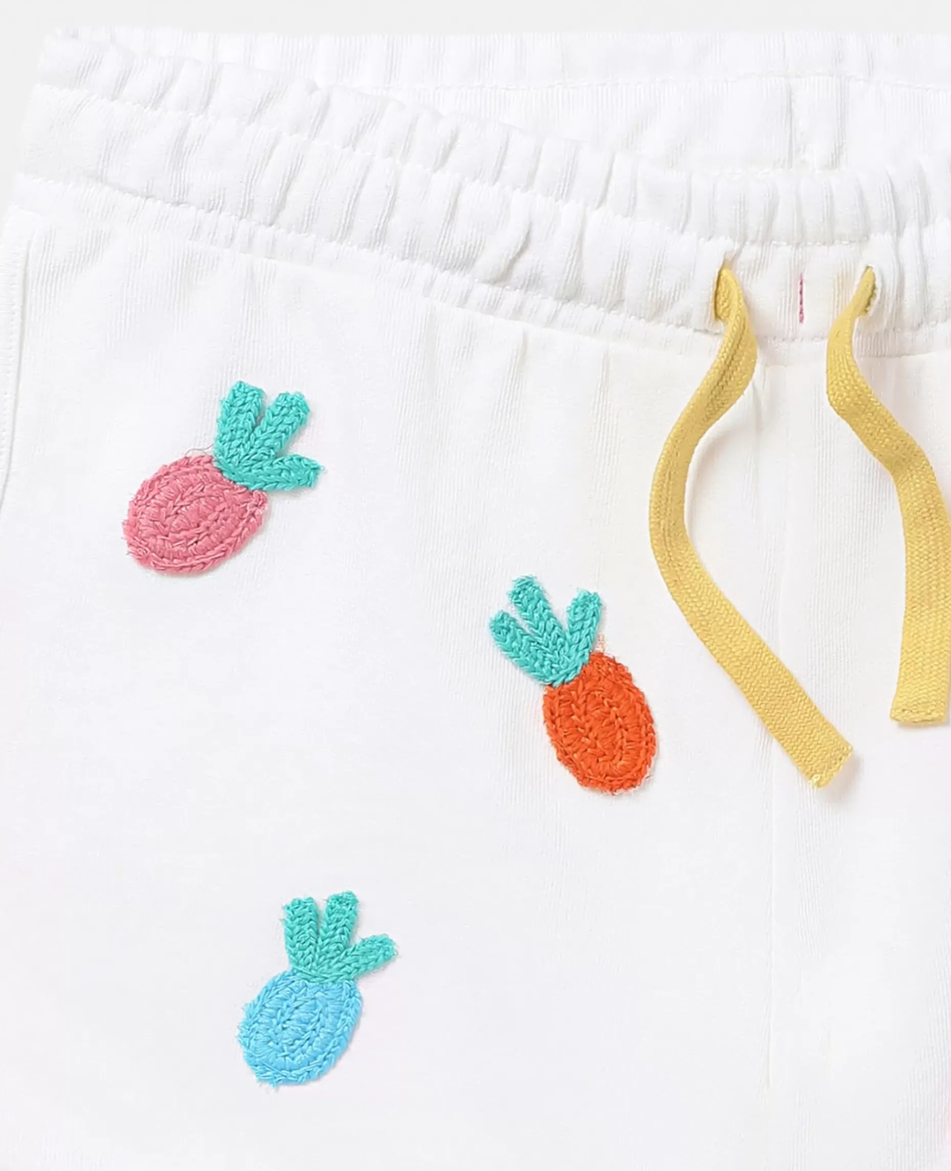 Fruit Crochet Jersey Shorts