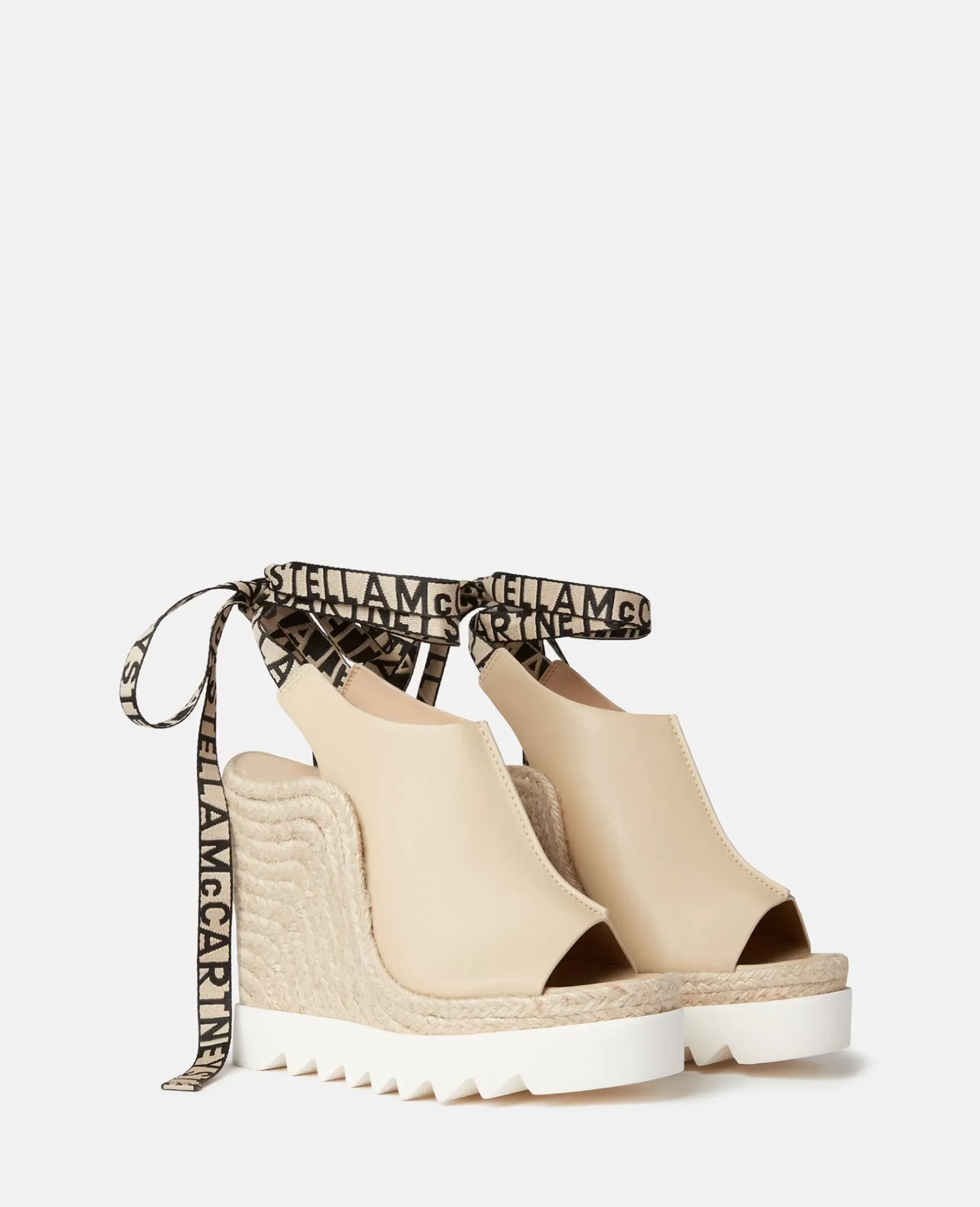 Gaia Alter Mat Peeptoe Wedge Espadrilles