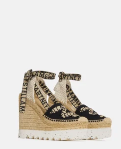 Gaia Platform Espadrille Wedges