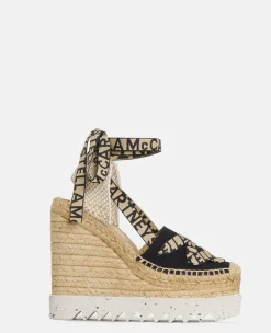 Gaia Platform Espadrille Wedges