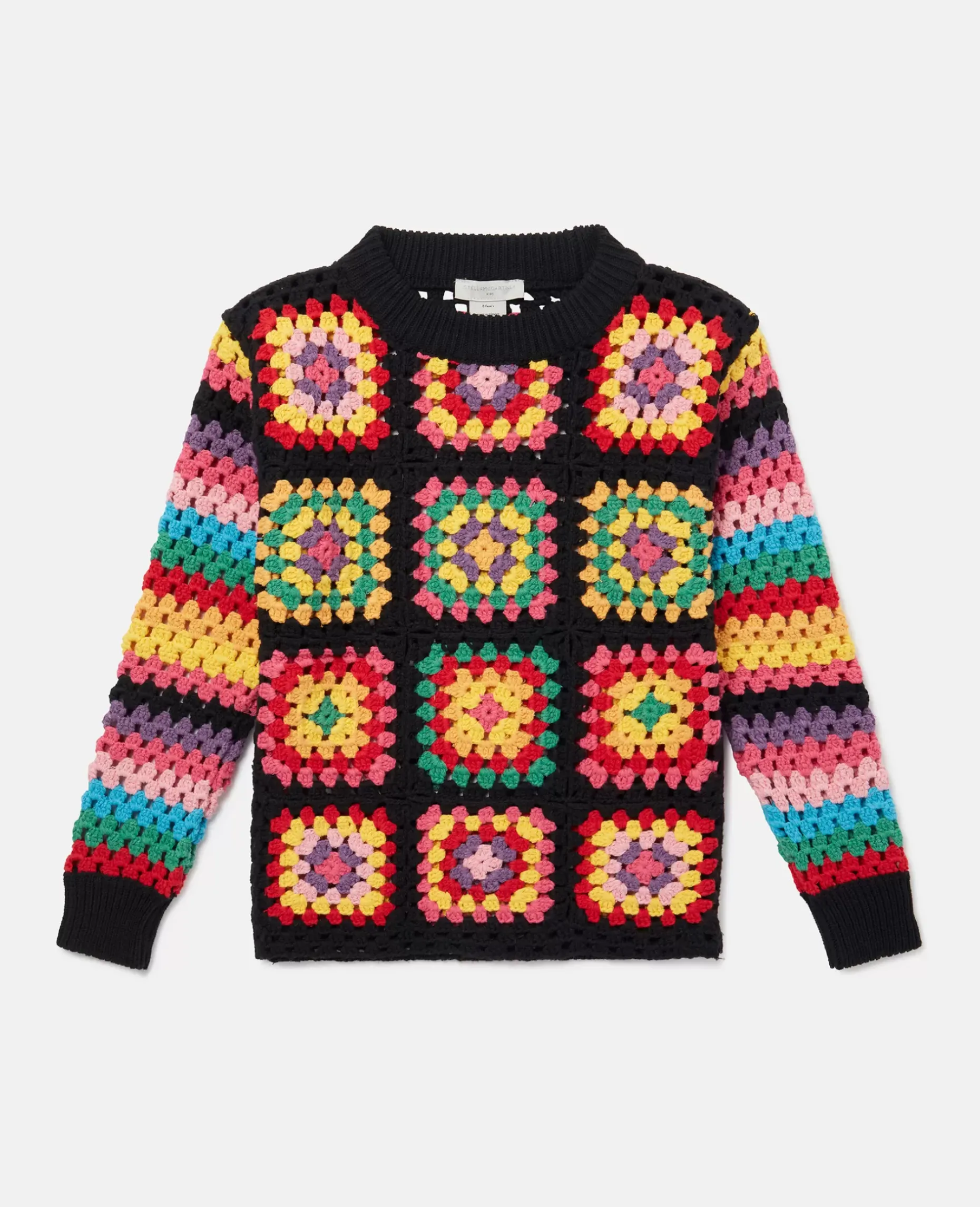 Granny Square Crochet Jumper