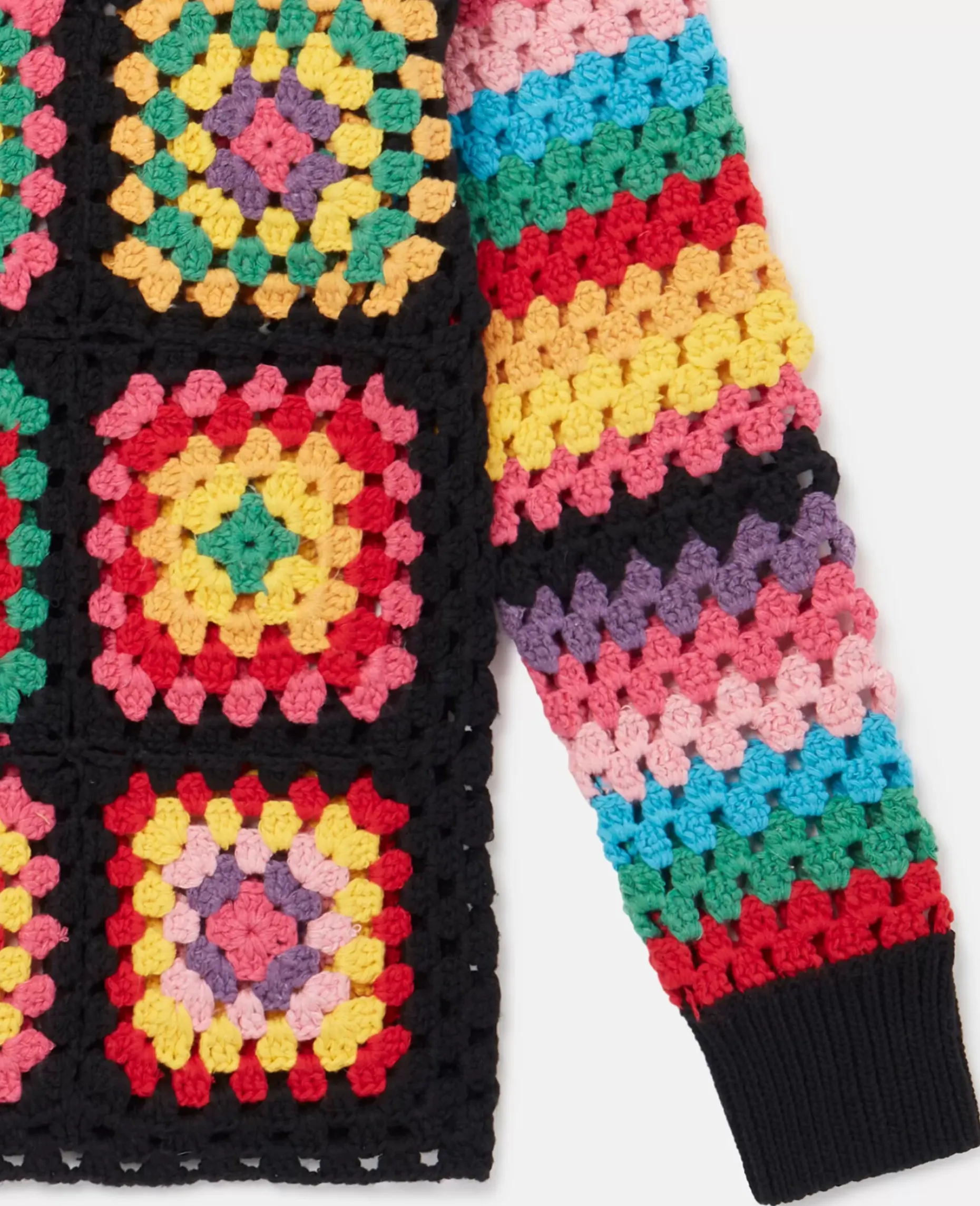 Granny Square Crochet Jumper