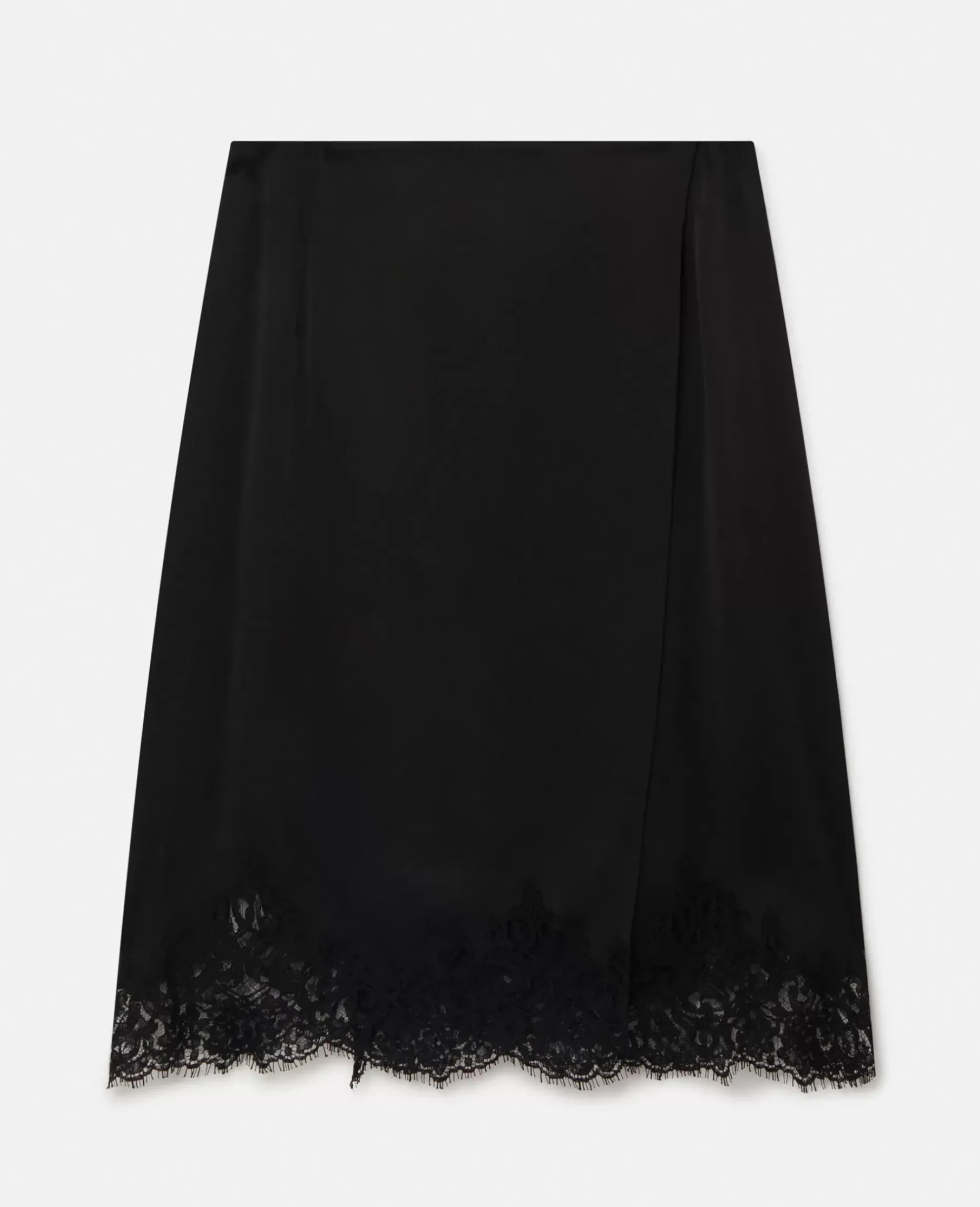 Guipure Lace Trim Skirt