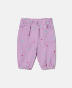 Heart Embroidery Baby Jeans