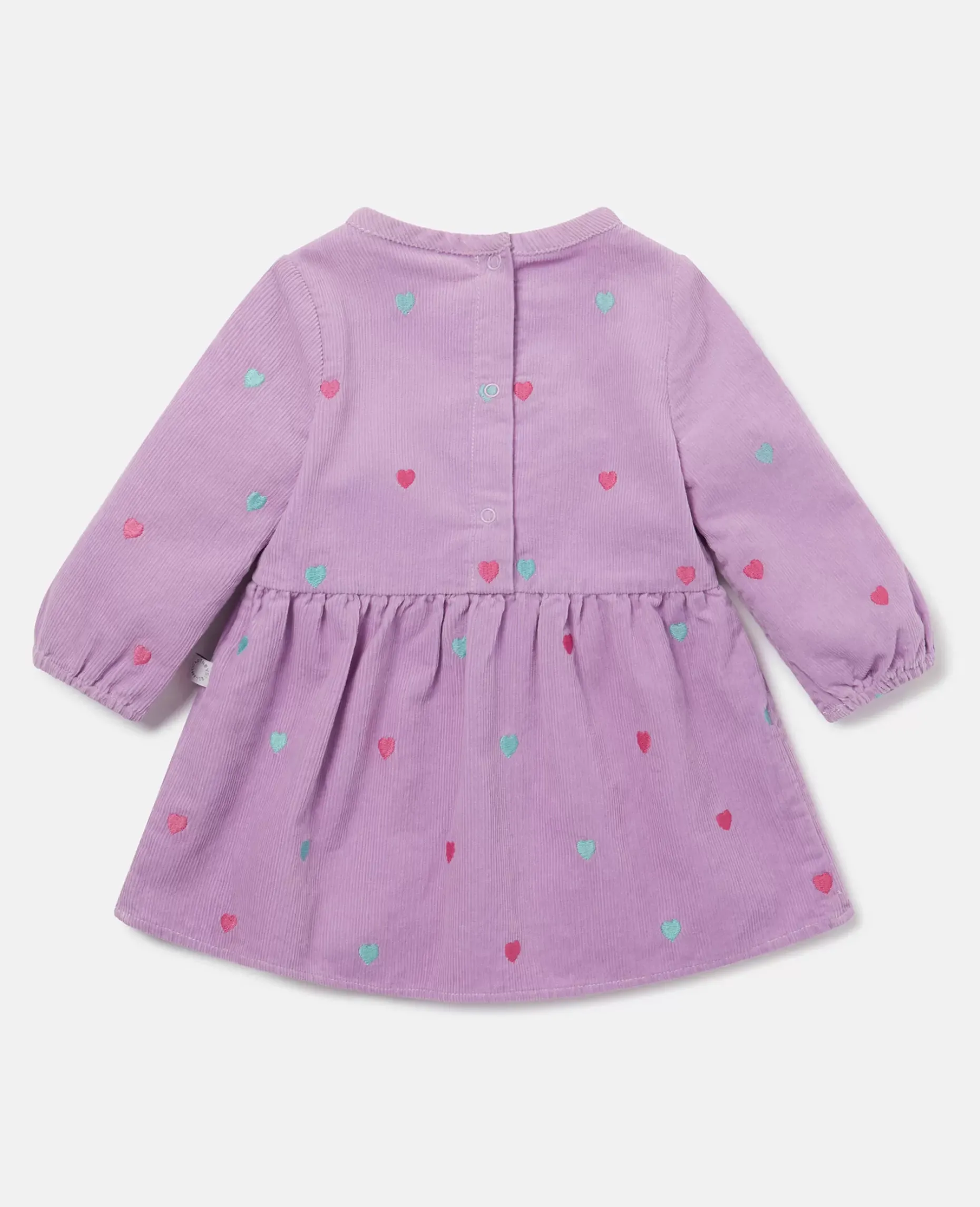 Heart Embroidery Skater Dress