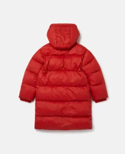 Hooded Longline Puffer Coat