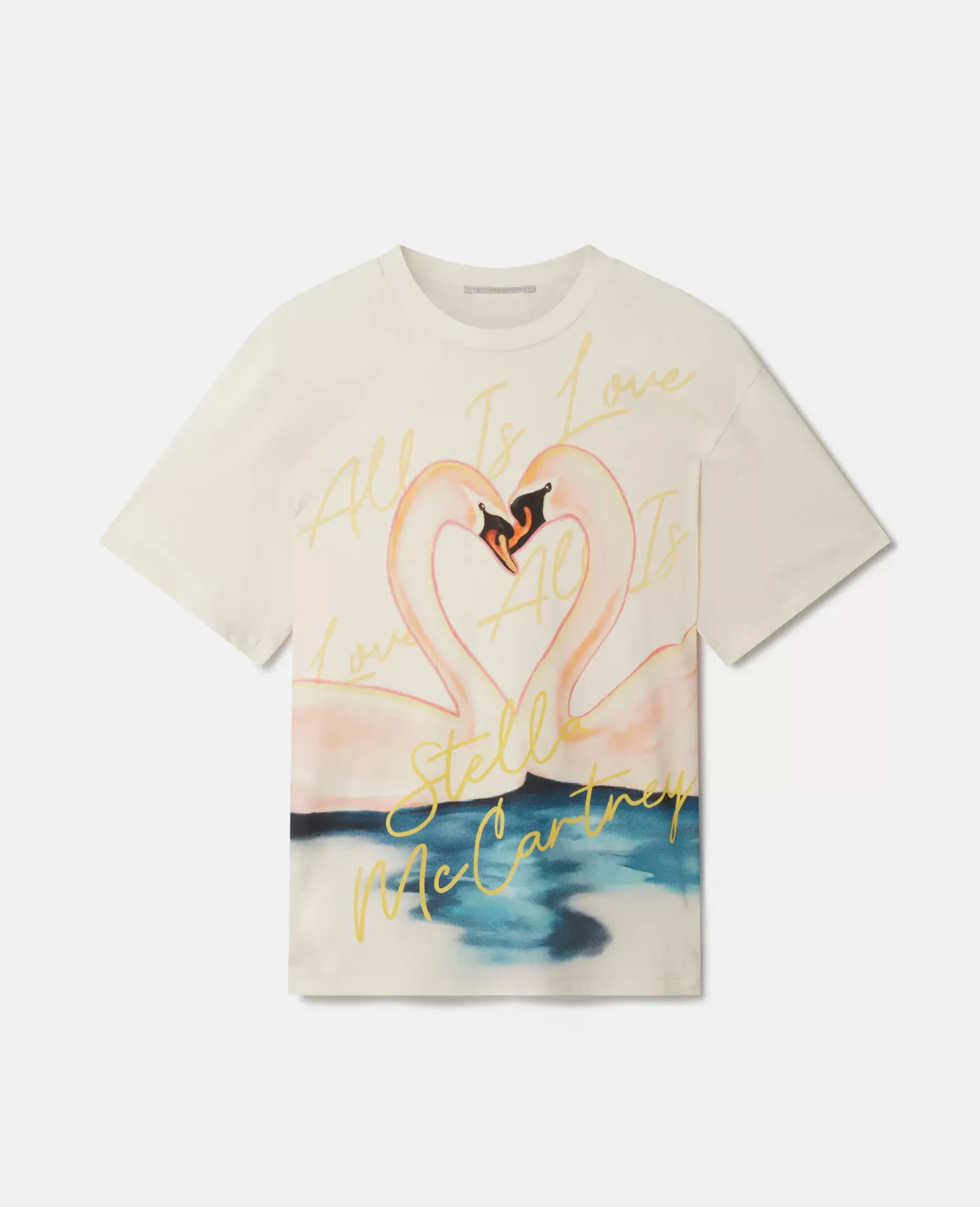 Kissing Swans Oversized T-Shirt