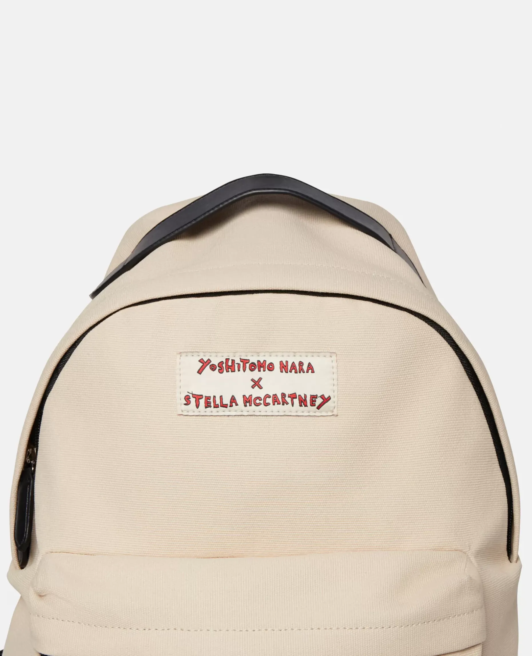 Little Black Bunny Print Backpack
