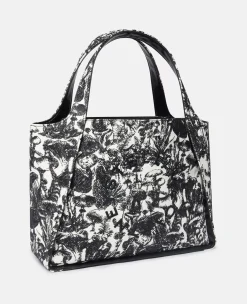 Logo Fungi Forest Toile De Jouy Tote Bag