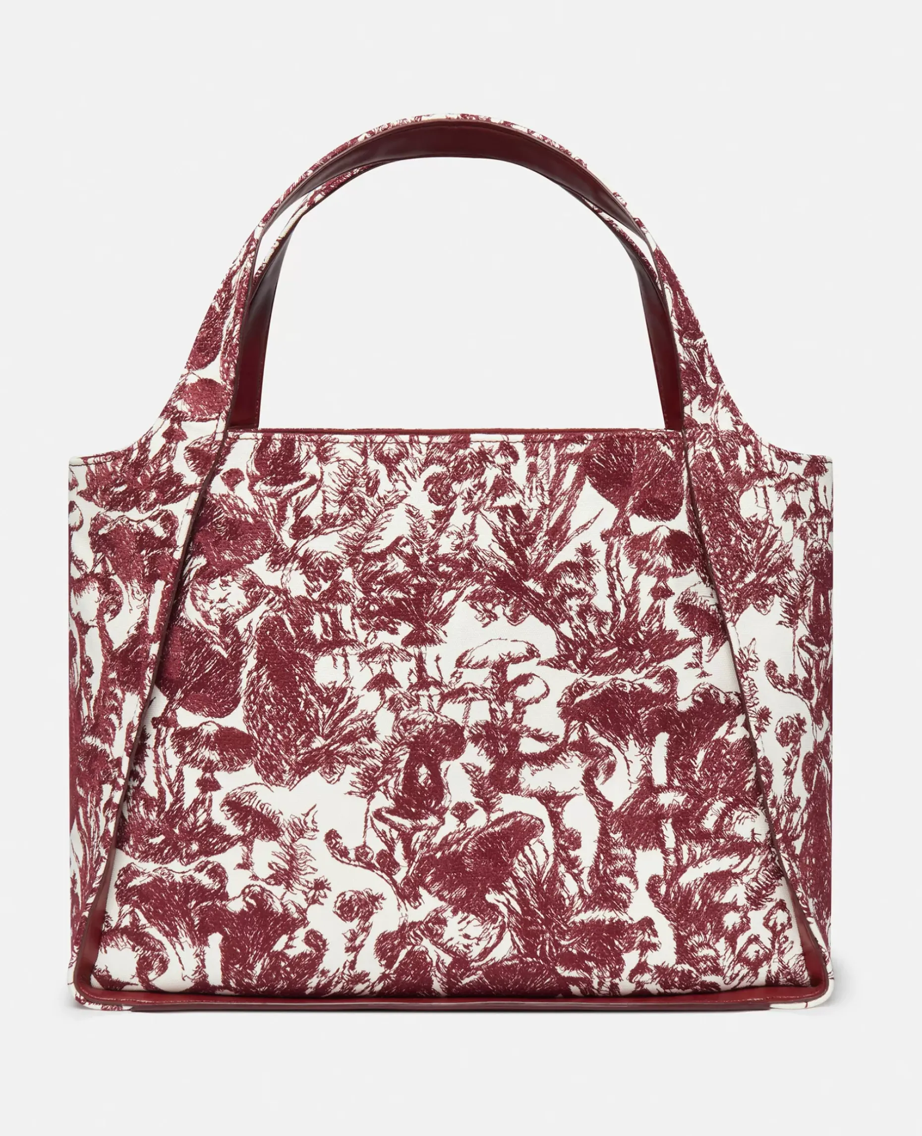 Logo Fungi Forest Toile De Jouy Tote Bag
