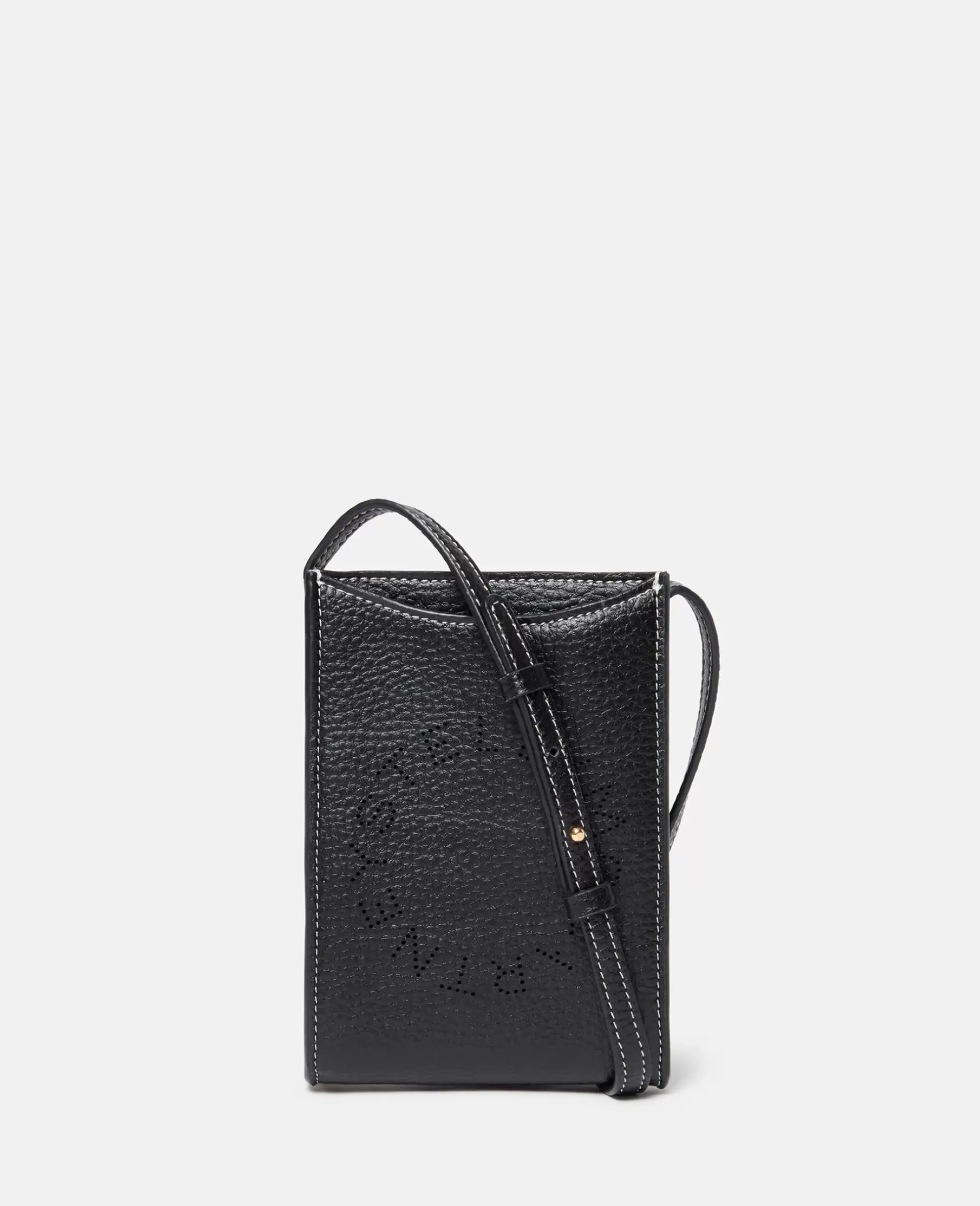 Logo Grainy Alter Mat Crossbody Phone Pouch