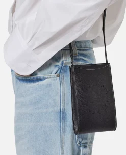Logo Grainy Alter Mat Crossbody Phone Pouch