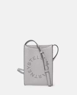 Logo Grainy Alter Mat Crossbody Phone Pouch