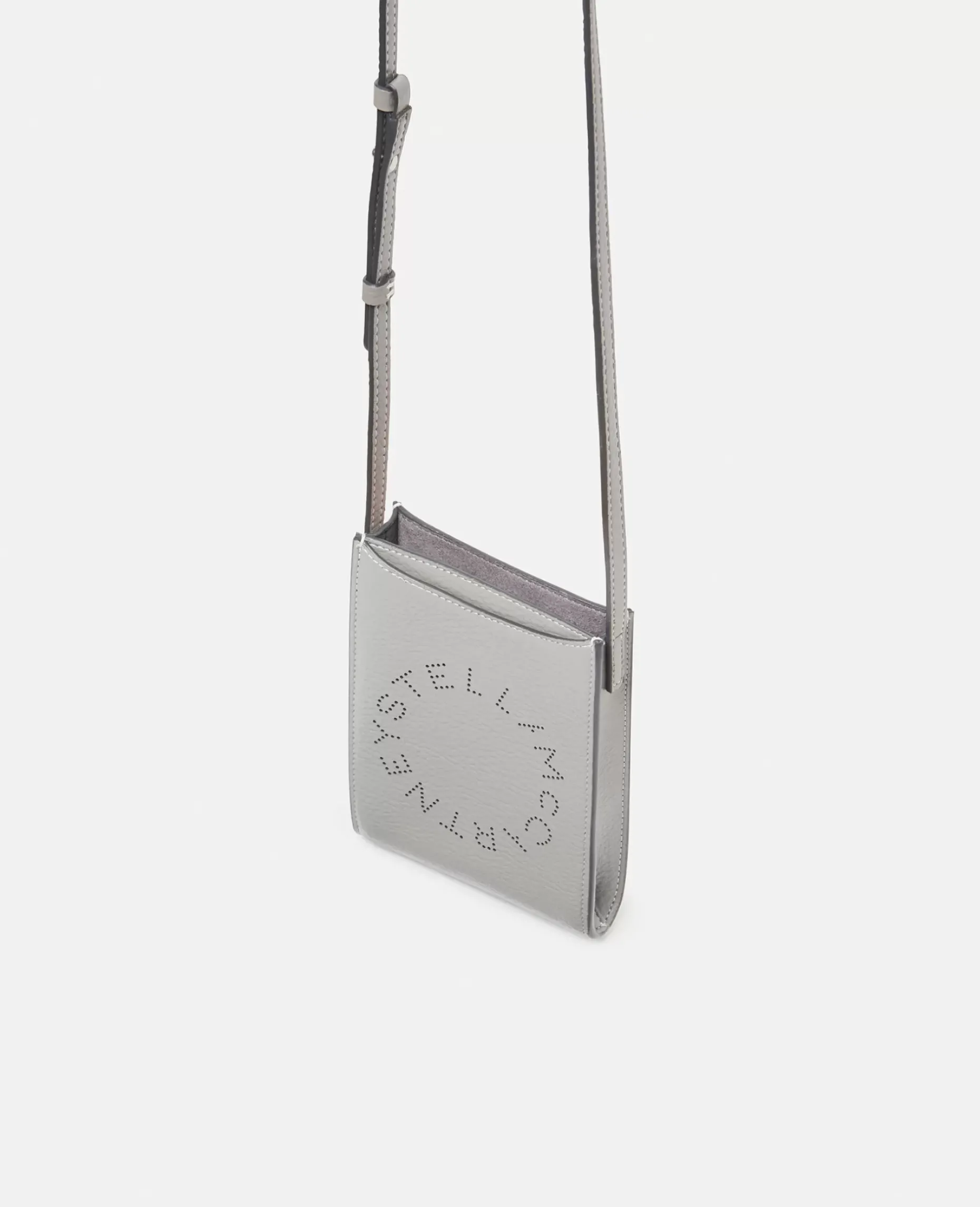 Logo Grainy Alter Mat Crossbody Phone Pouch