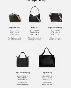 Logo Grainy Alter Mat Crossbody Bag
