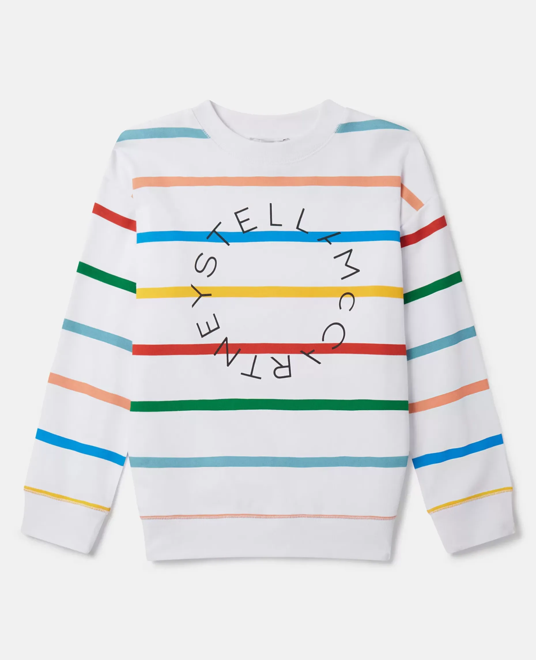 Logo Striped Sweatshirt