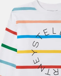 Logo Striped Sweatshirt