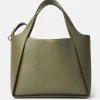 Logo Studded Grainy Alter Mat Crossbody Bag