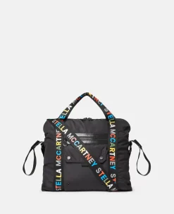 Logo Tape Changing Bag