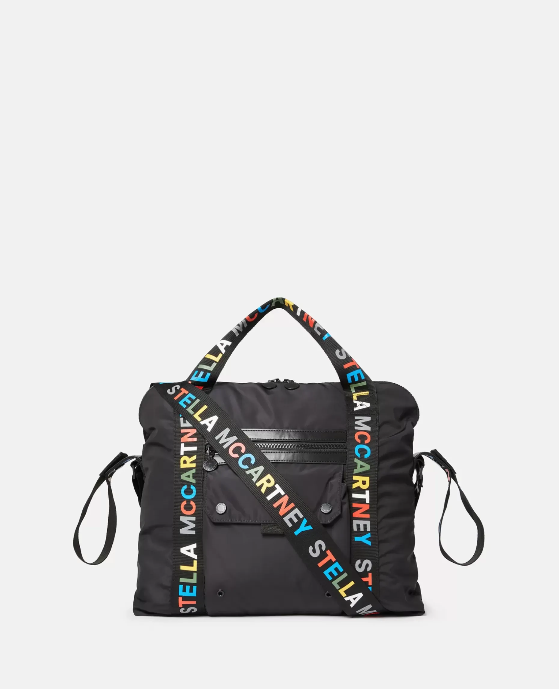 Logo Tape Changing Bag
