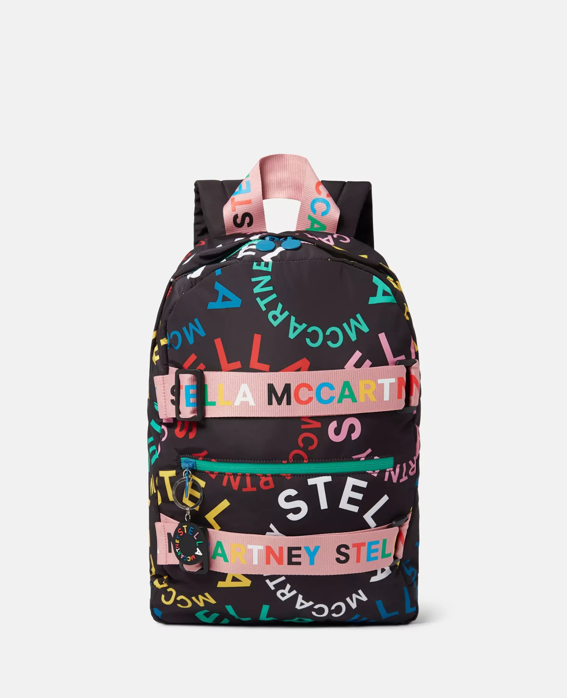 Logo Tape Patchwork Backpack