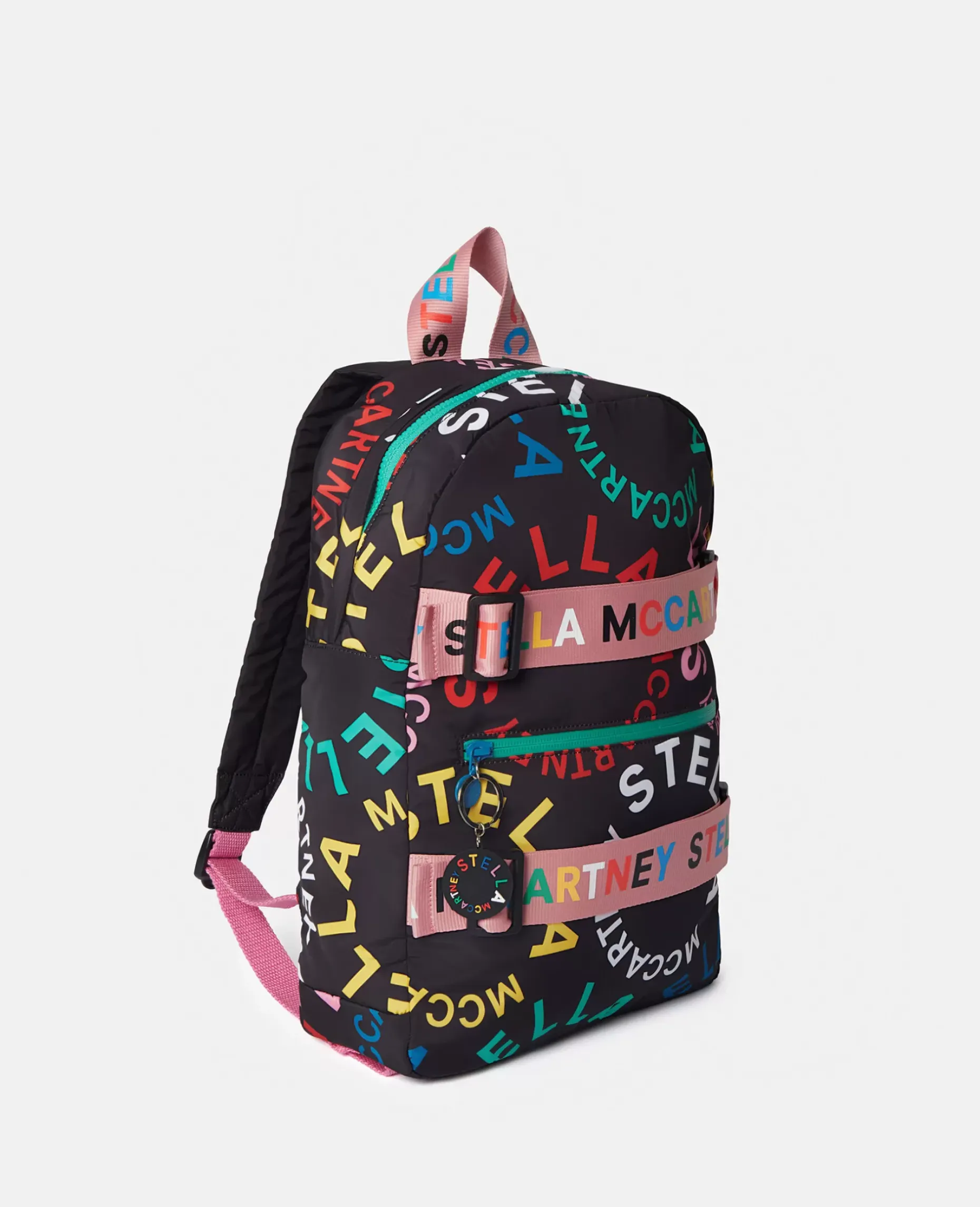 Logo Tape Patchwork Backpack