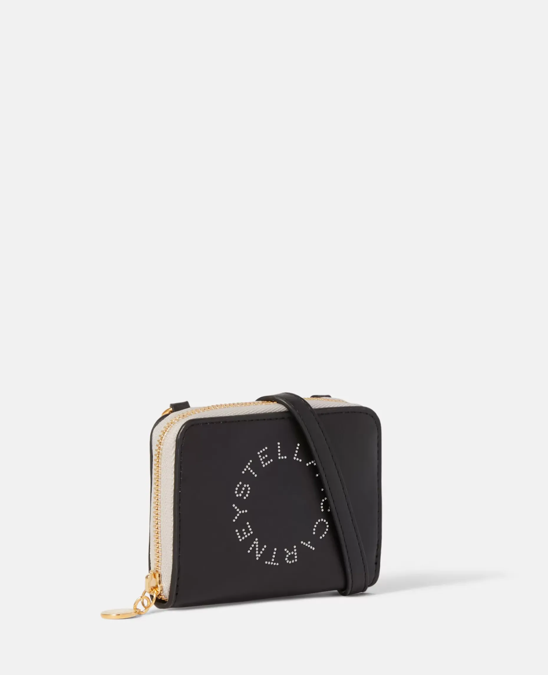 Logo Zip Strap Cardholder