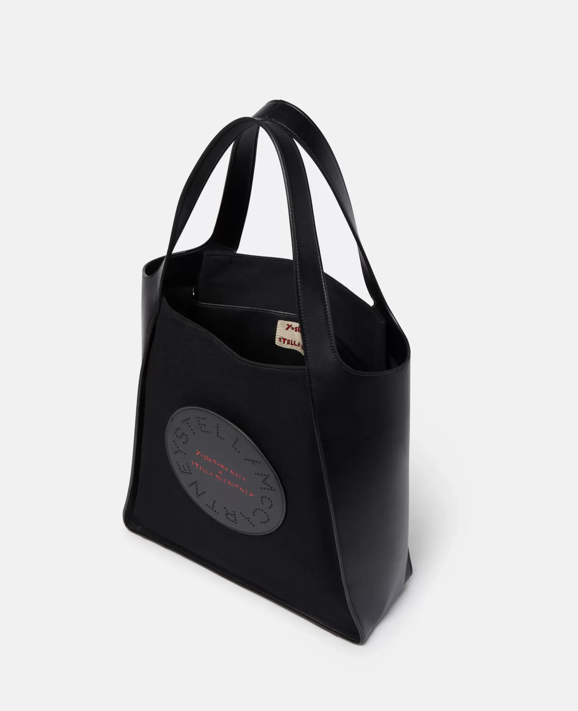 Lonesome Puppy Print Cotton Canvas Tote Bag