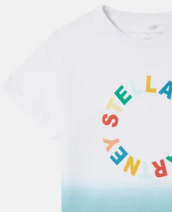 Medallion Logo Ombre T-Shirt
