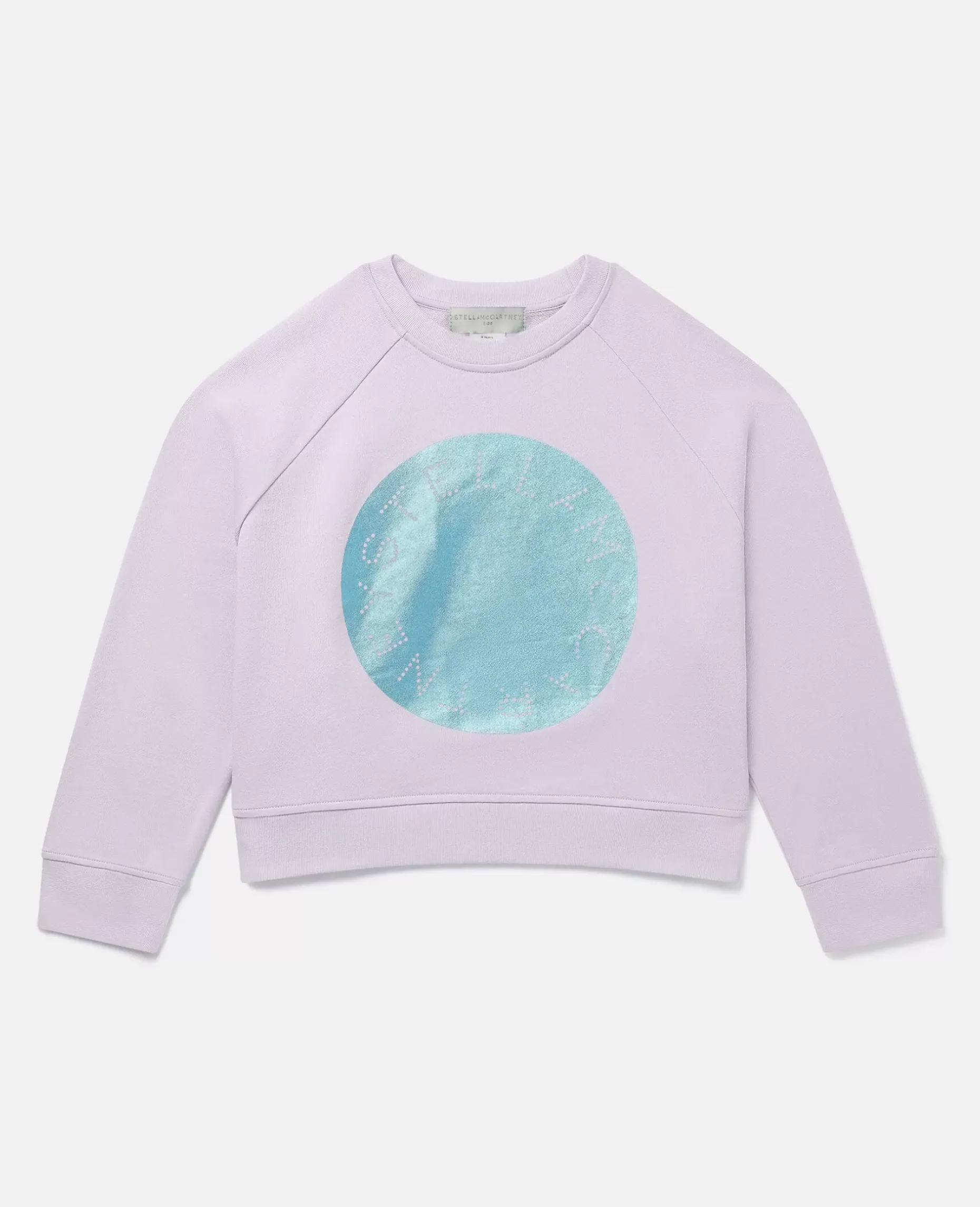 Metallic Logo Disc Sweatshirt