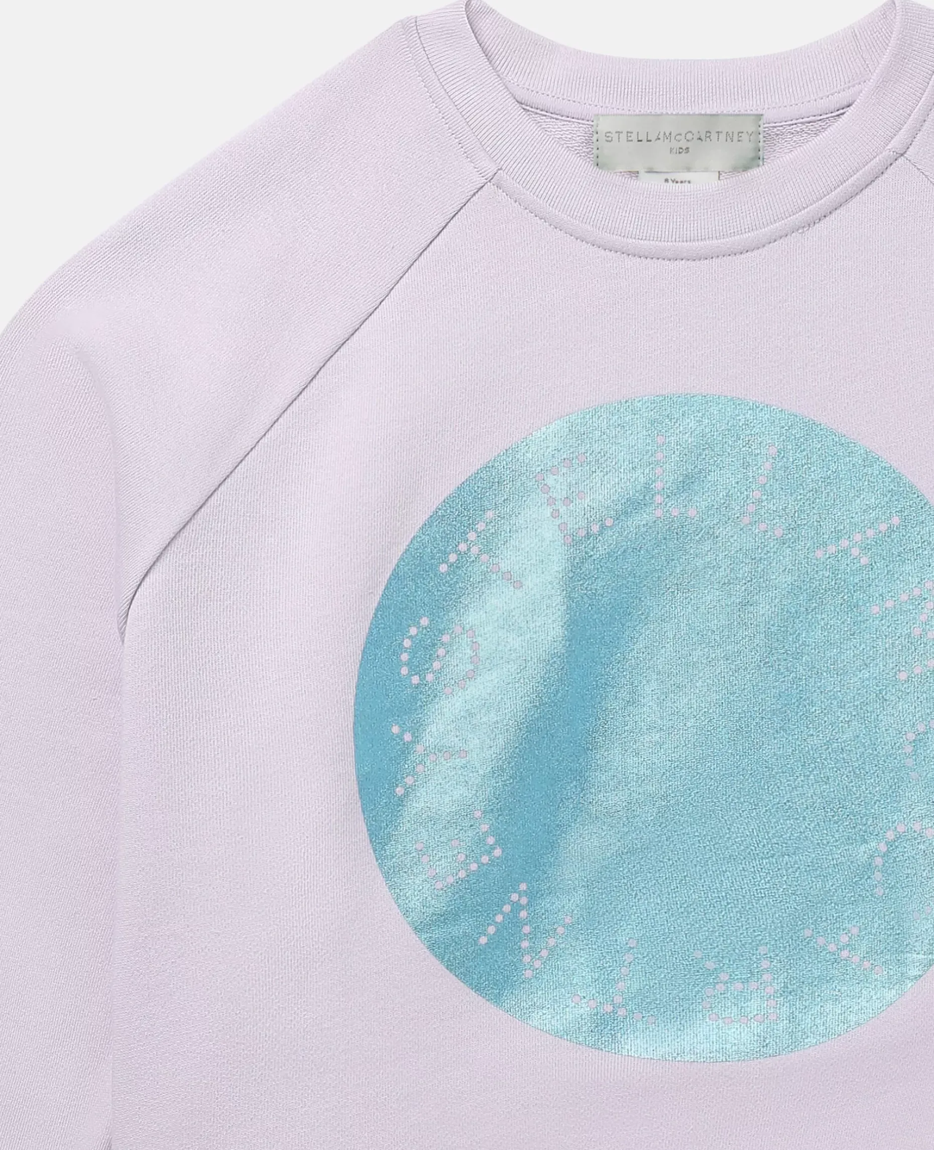 Metallic Logo Disc Sweatshirt