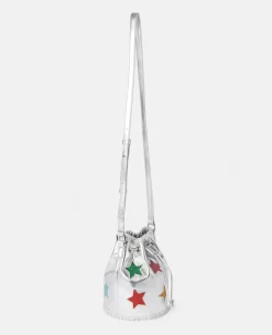 Metallic Stella Star Bucket Bag