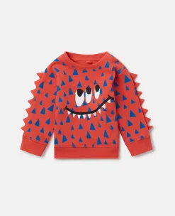 Monster Face Sweatshirt