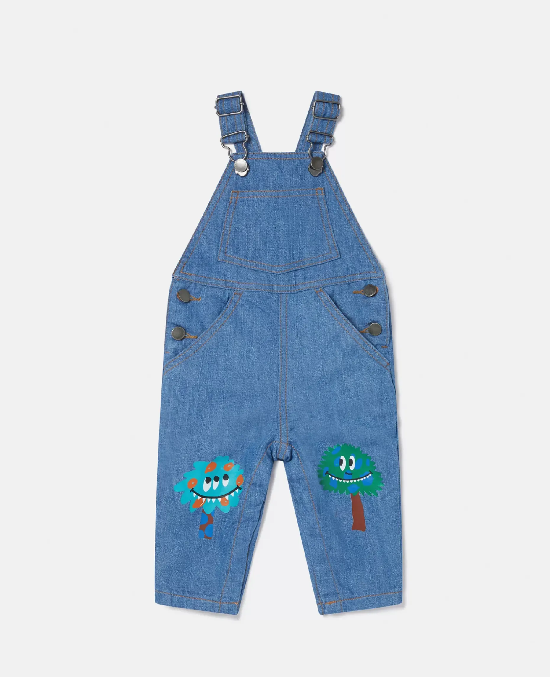 Monster Knee Patch Dungarees