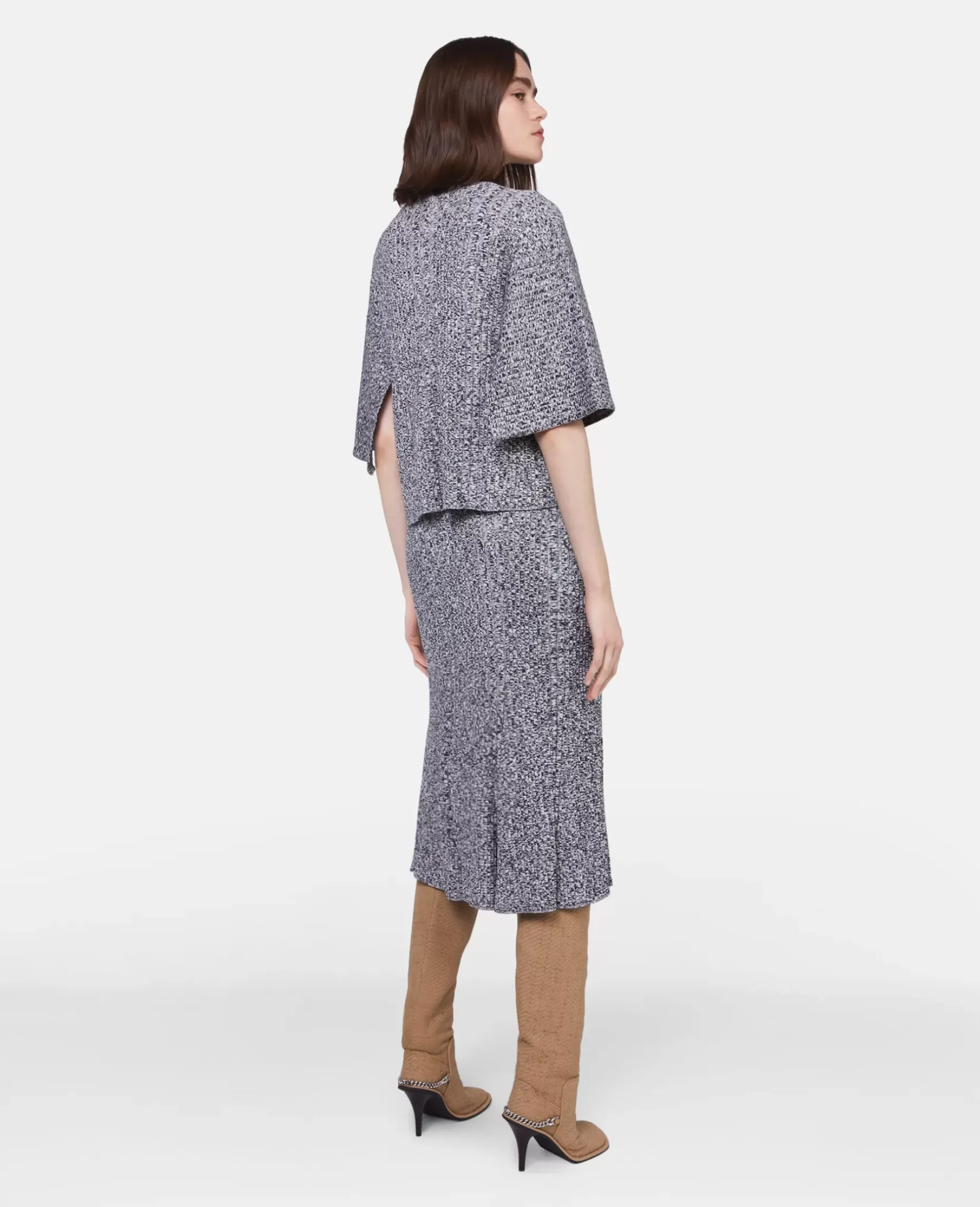 Mouline Rib Knit Top