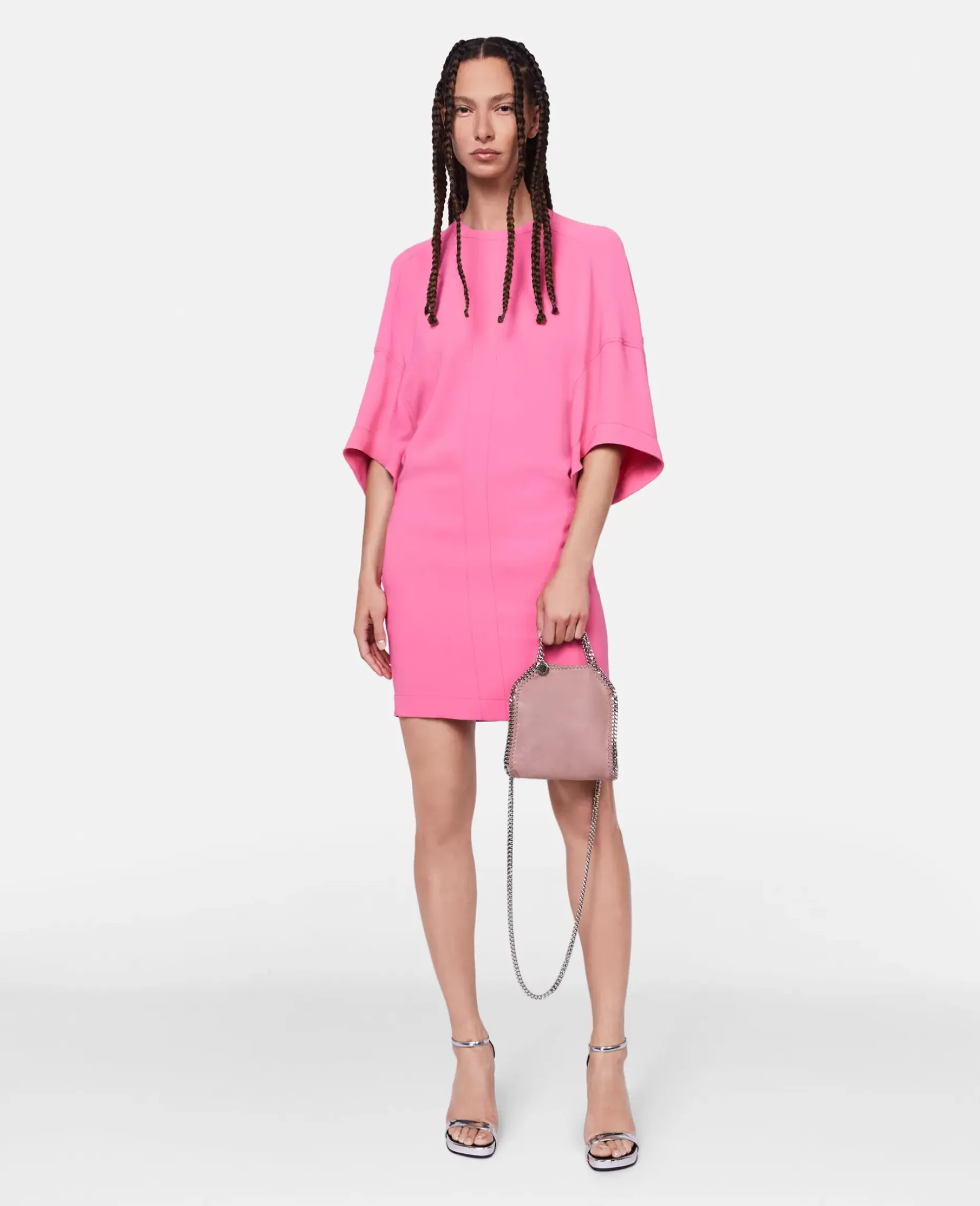 Oversized Sleeve T-Shirt Dress