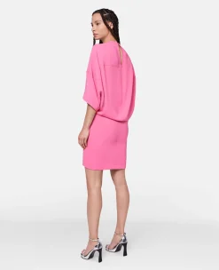 Oversized Sleeve T-Shirt Dress