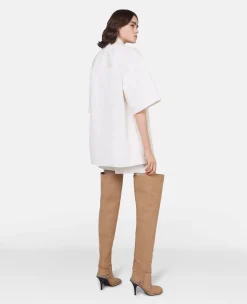 Oversized Utility Denim Shirt
