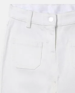 Patch Pocket Straight Leg Jeans