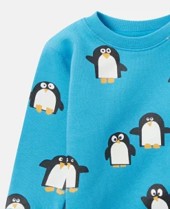 Penguin Print Sweatshirt