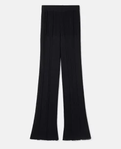 Plisse Pleat Knit Trousers