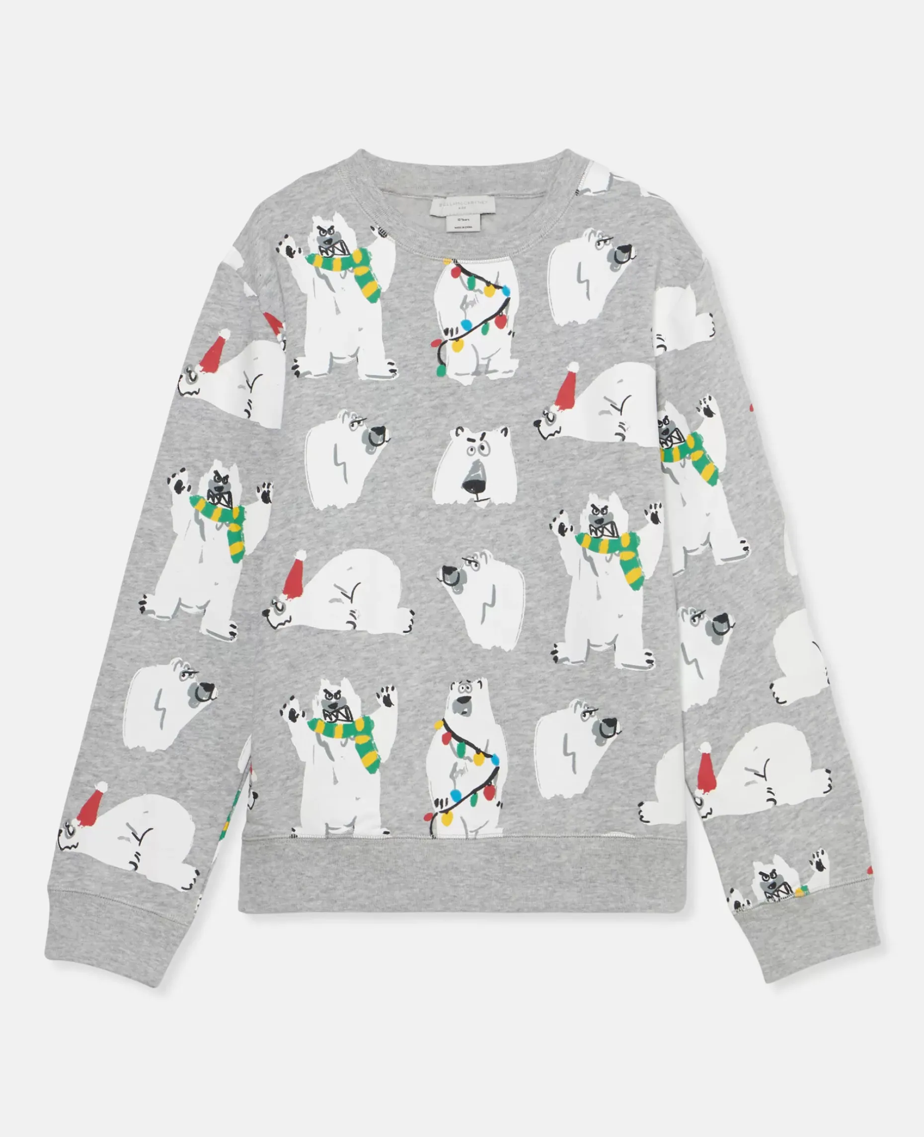 Polar Bear Print Sweatshirt