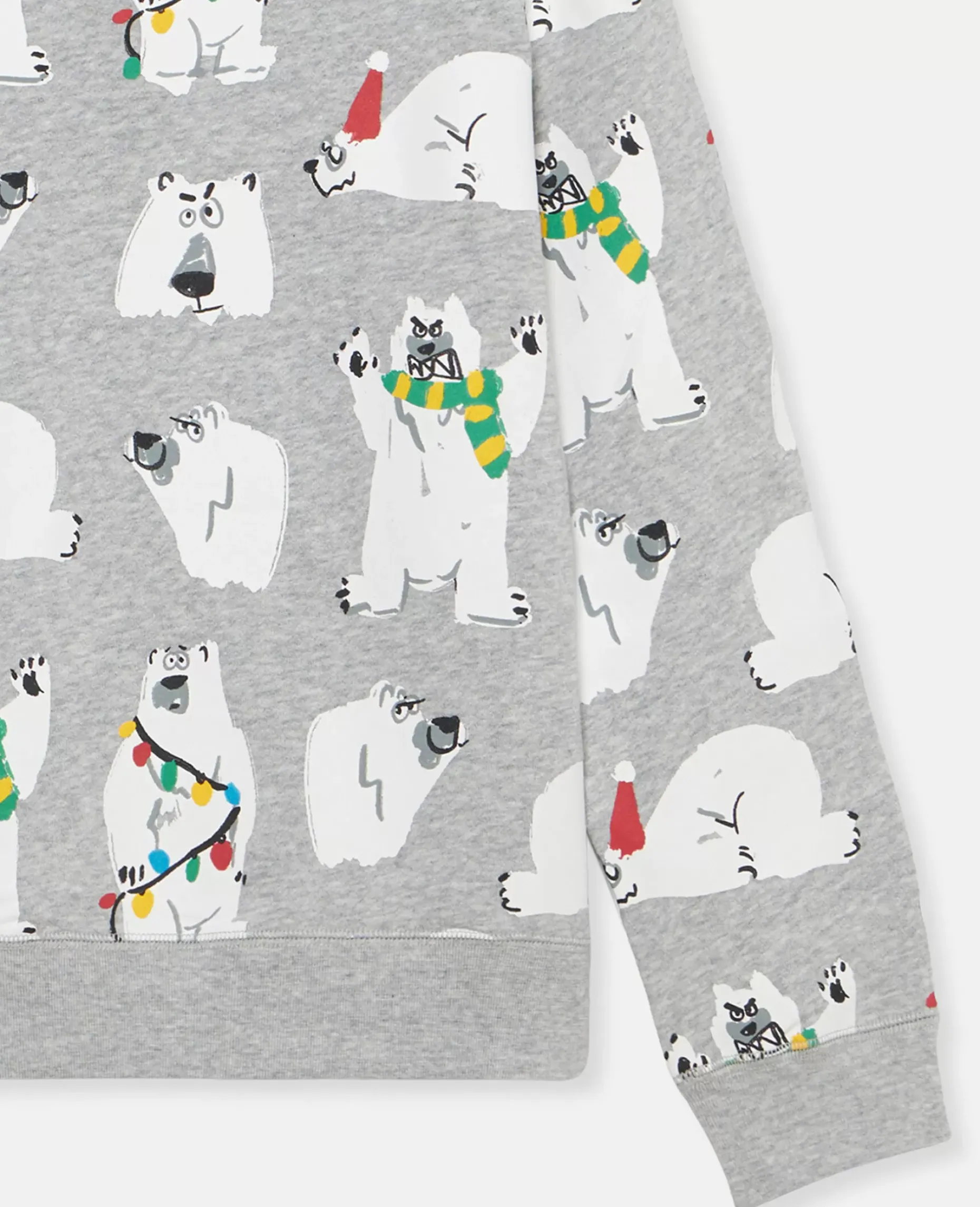 Polar Bear Print Sweatshirt