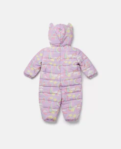 Rainbow Magic Print Hooded Pramsuit
