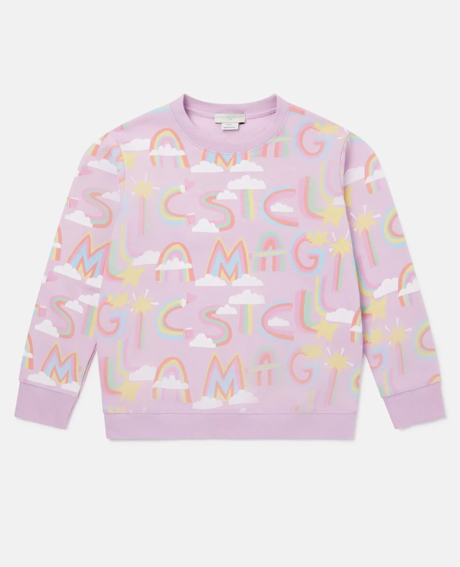 Rainbow Magic Print Sweatshirt