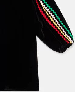 Rainbow Ribbon Silk Dress